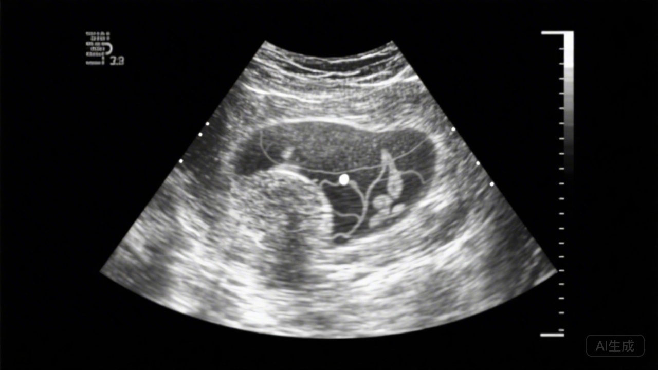子宫内膜在超声检查下的影像