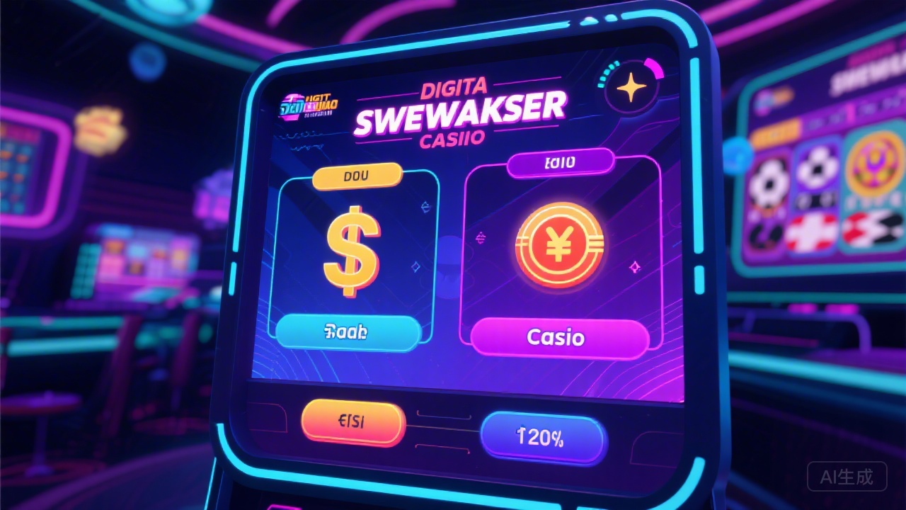 Sweepstakes casino interface with dual currency system