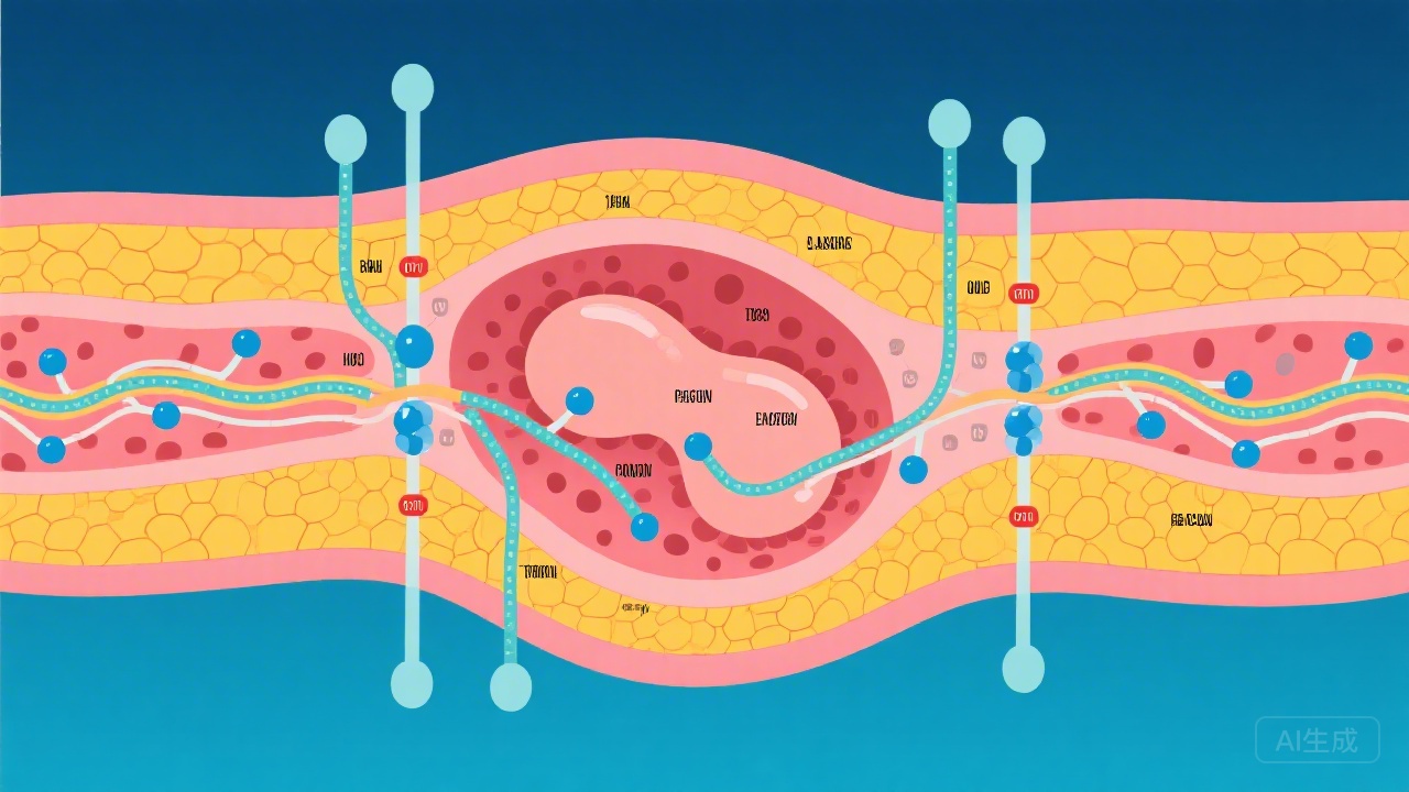 胎盘屏障分子传输示意图
