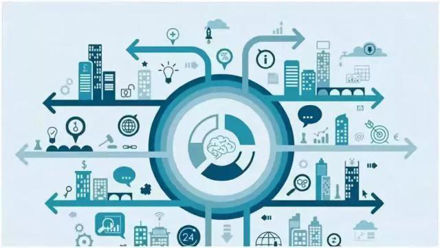 Conceptual illustration of AI cloud market competition