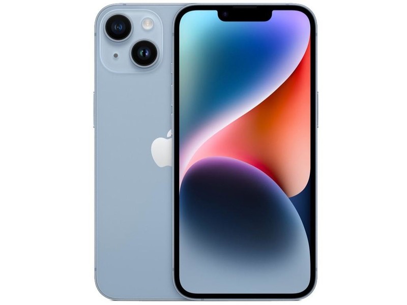 iPhone 14 azul claro