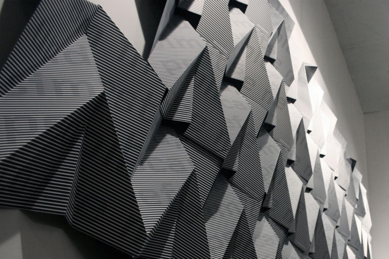 Abstract geometric stealth technology background