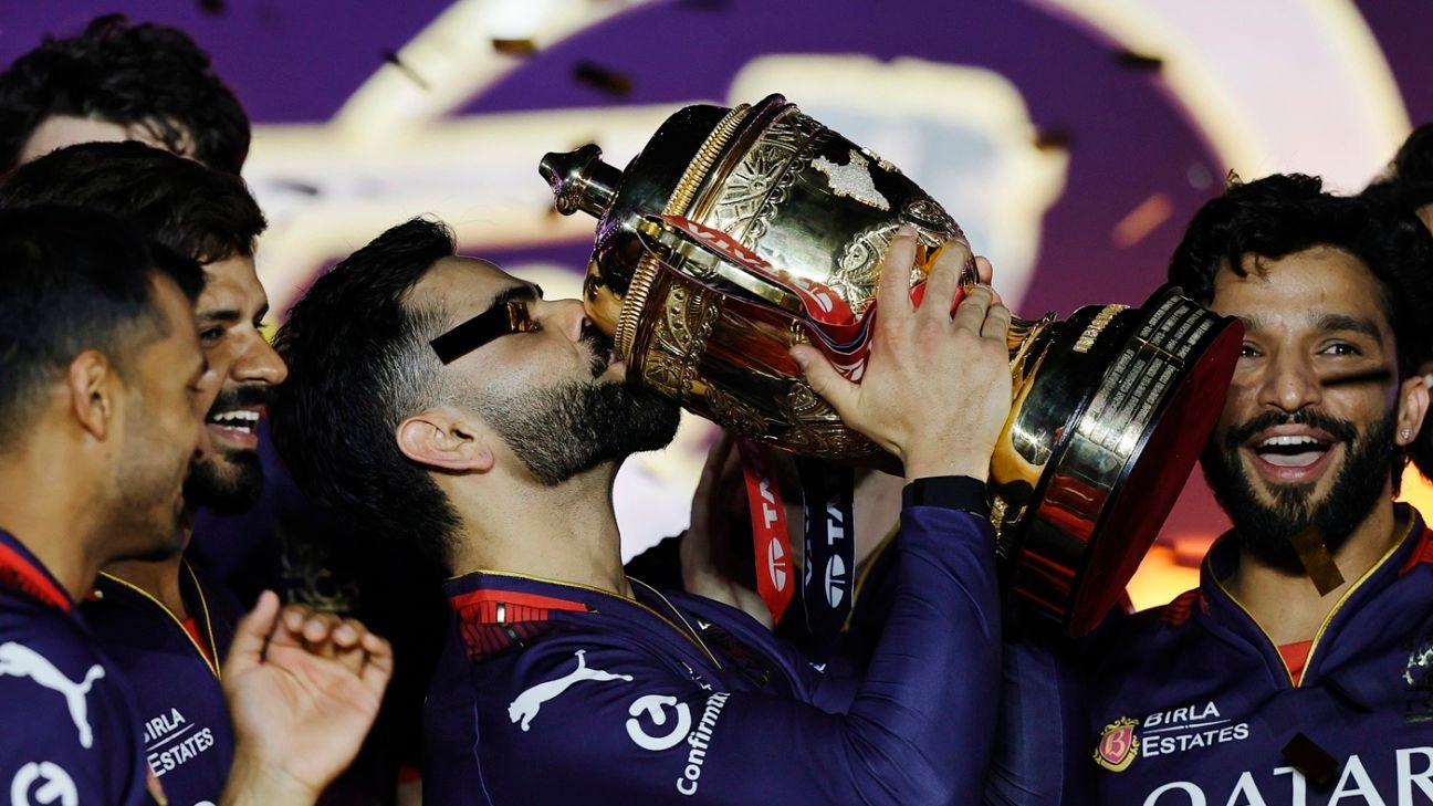 Virat Kohli Kissing Trophy