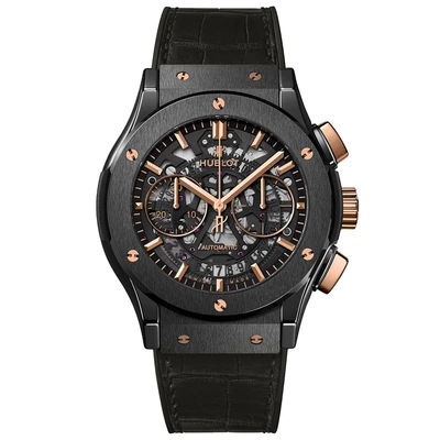 Hublot Classic Fusion Black Ceramic Chronograph