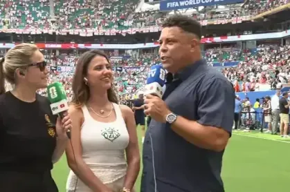 Ronaldo Fenômeno concede entrevista durante a Copa do Mundo 2026