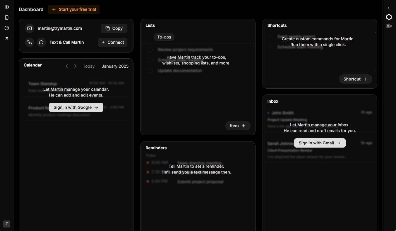 AI助手管理个人日程和邮件的场景