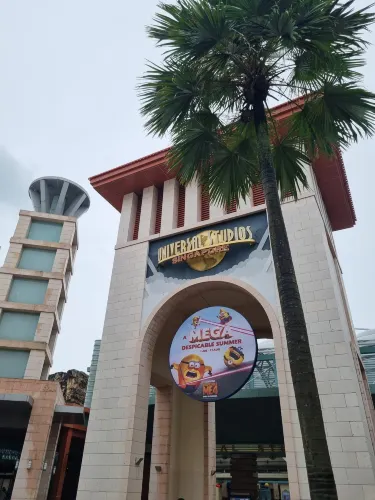 Universal Studios Singapore theme park entrance