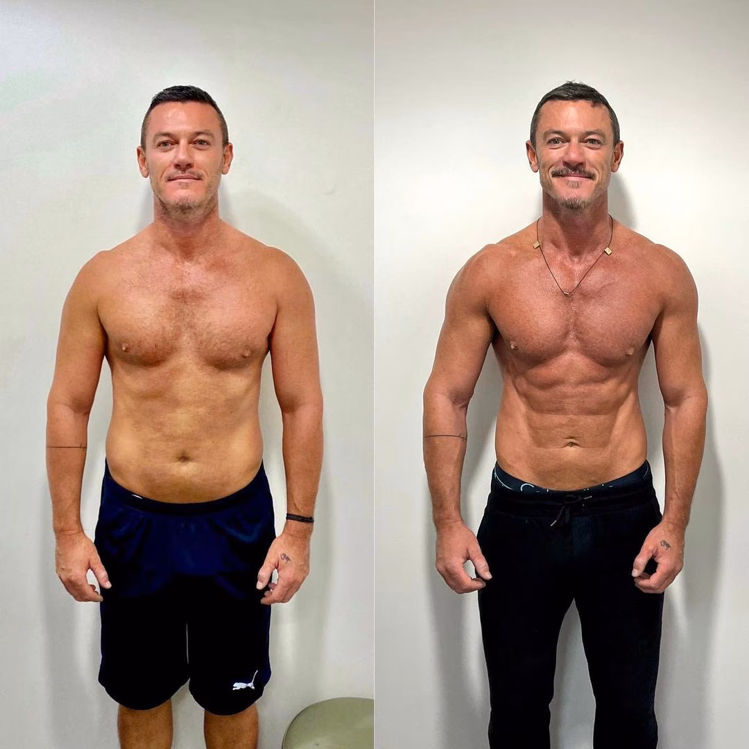 Transformações físicas de celebridades por fitness