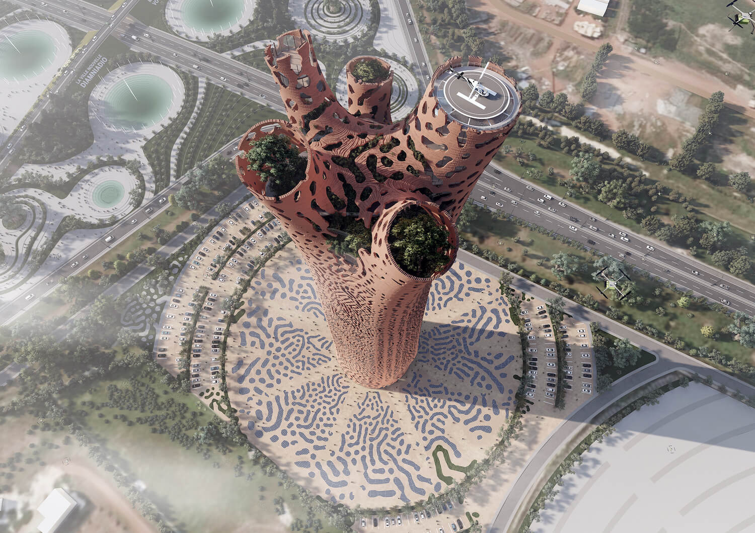 NDIAMSYL PEYE Aerial View