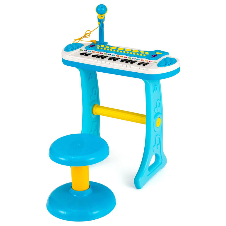 Costway 31-Key Kids Piano Keyboard with Microphone Age 3+