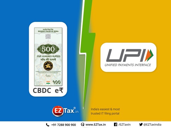 बचत खाता क्या है - CBDC Digital Rupee vs UPI India