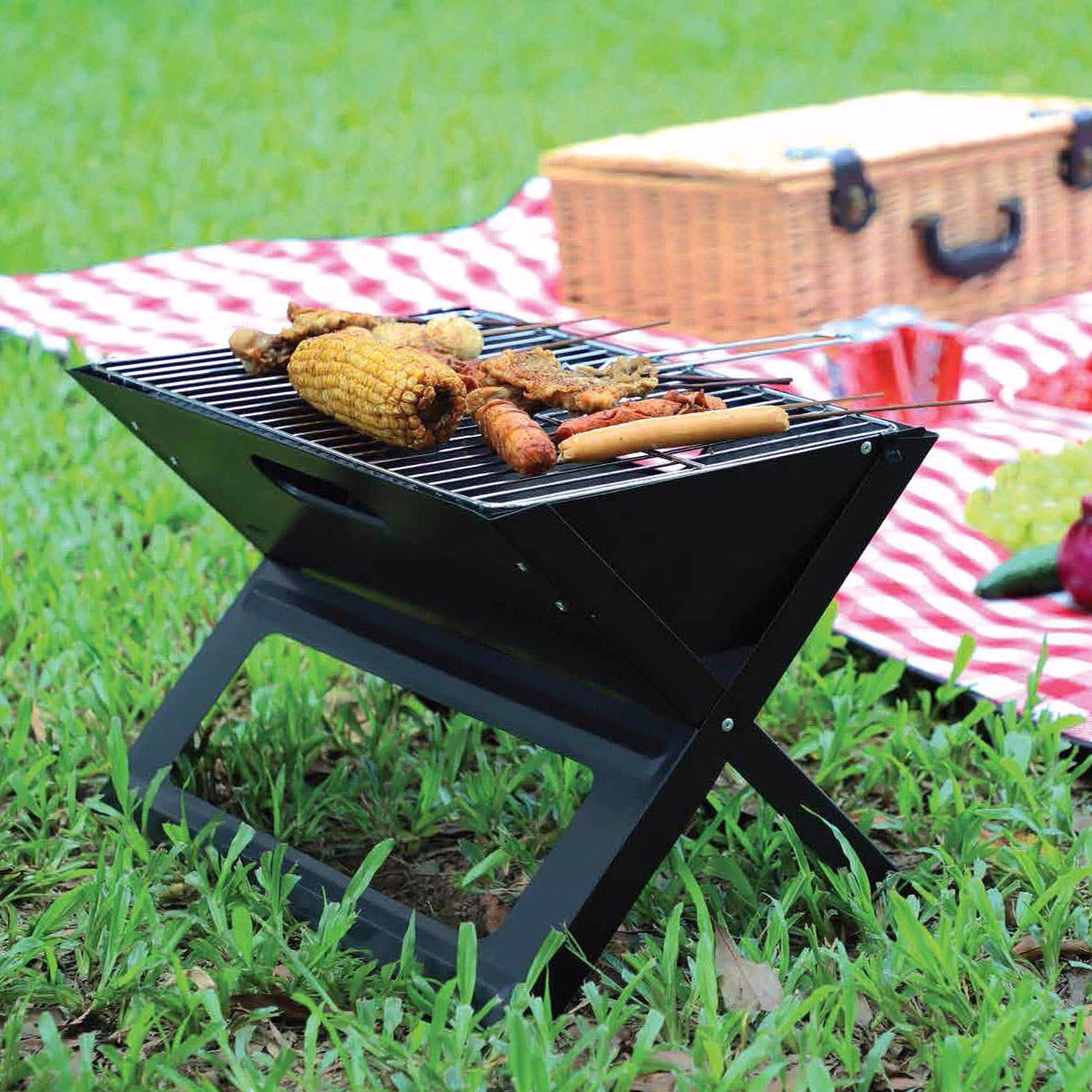 Portable BBQ Grill Foldable