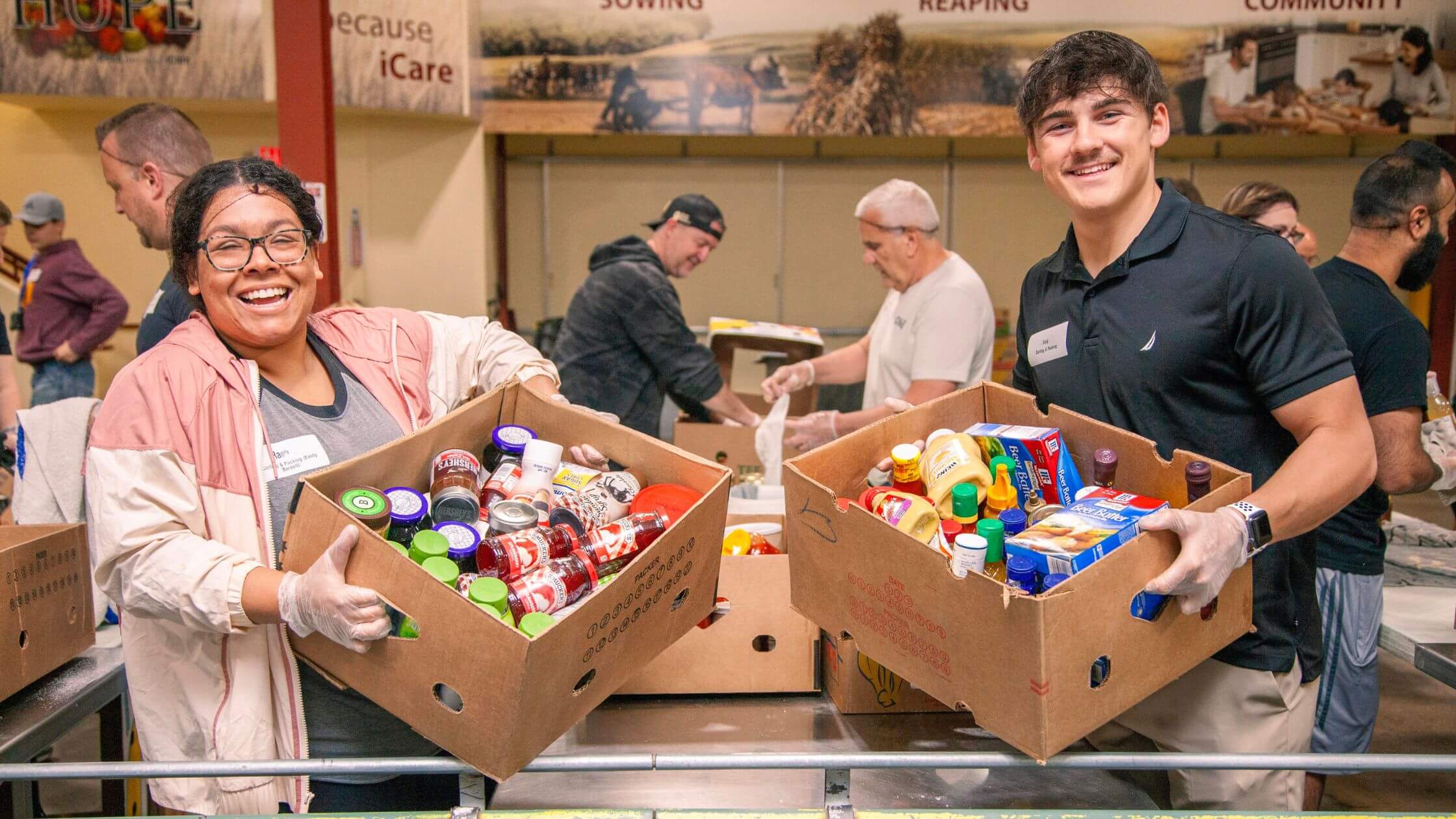 Community volunteers