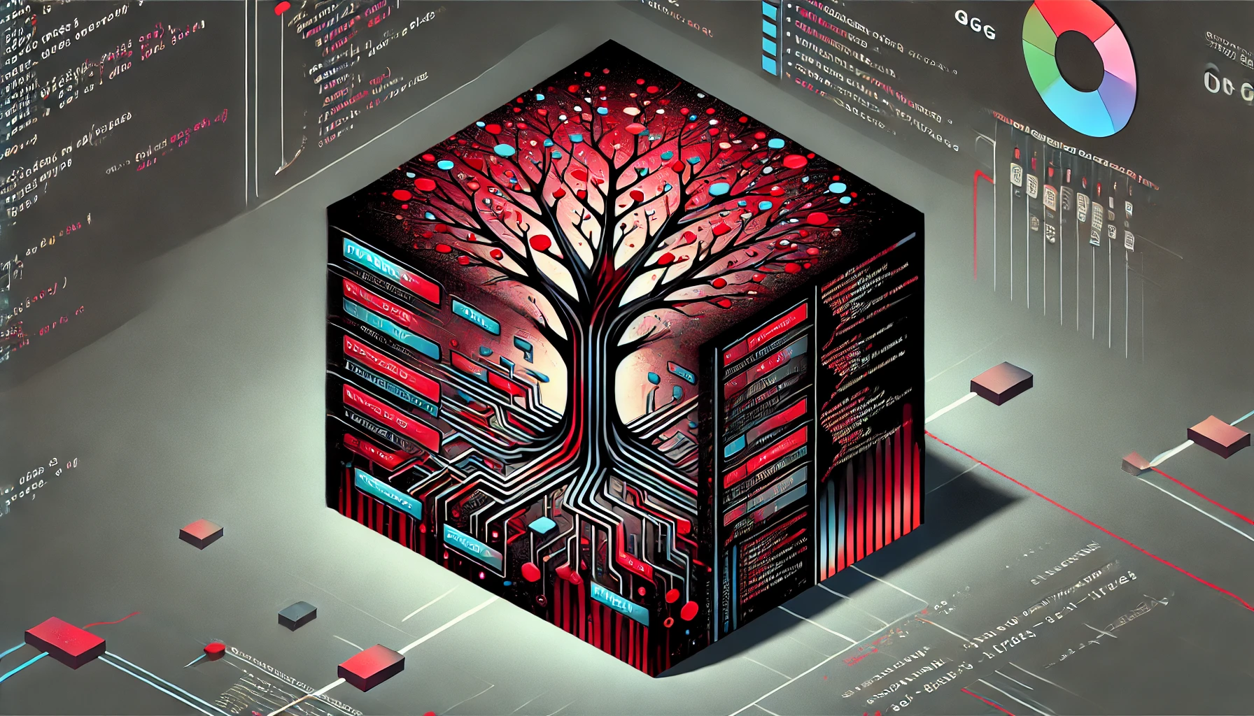 C++编程语言的抽象艺术表示