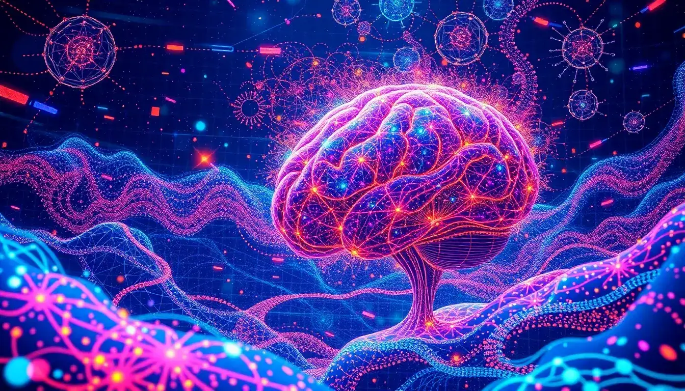 AI安全与伦理抽象背景图