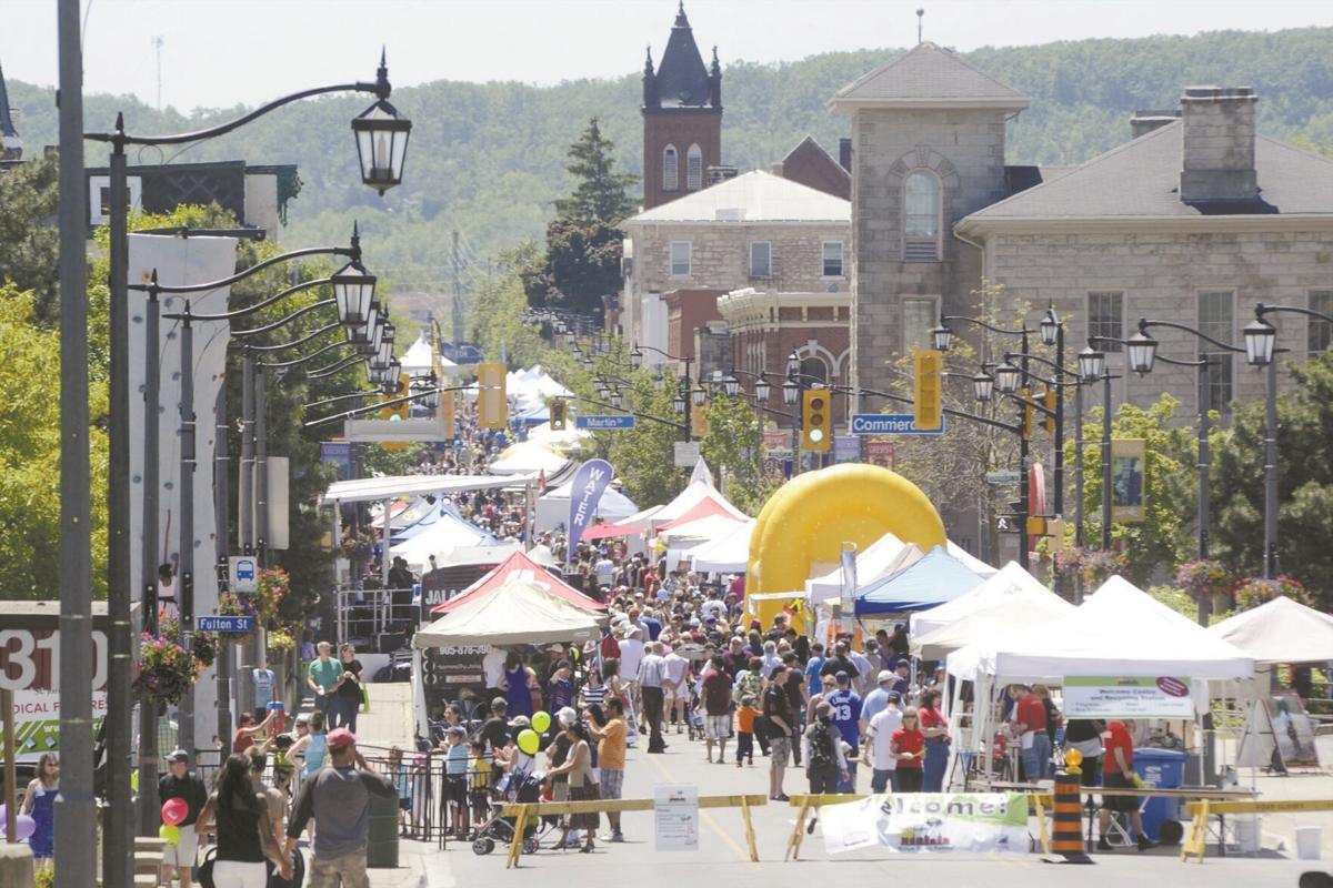 Downtown Milton street festival