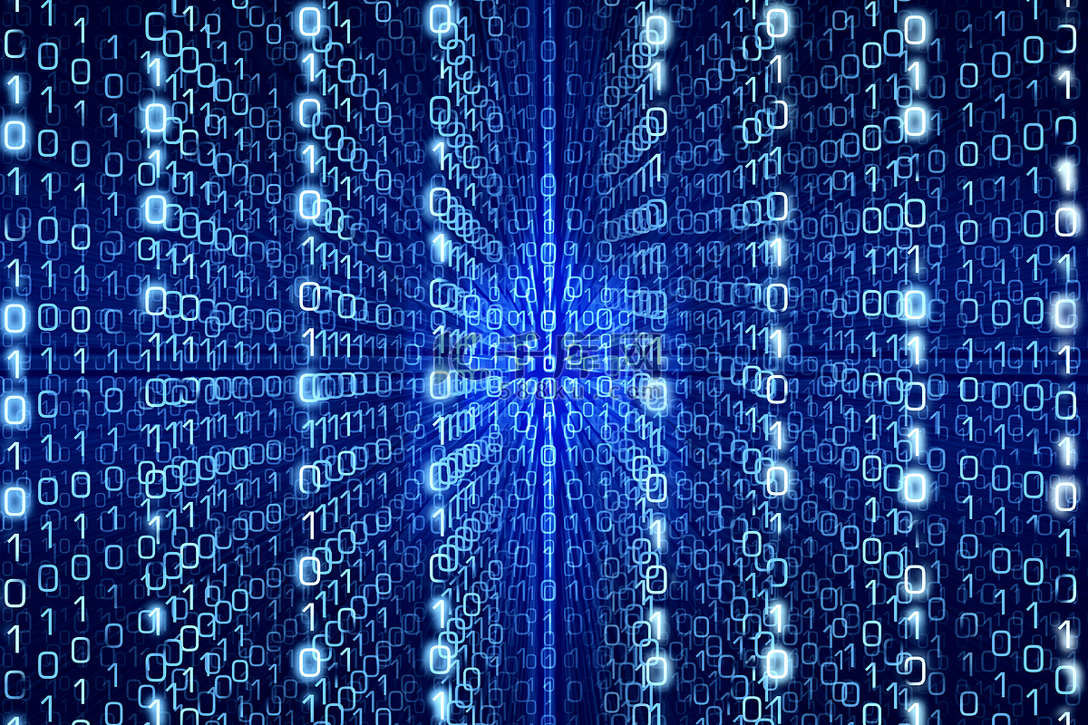 抽象数字网络背景图
