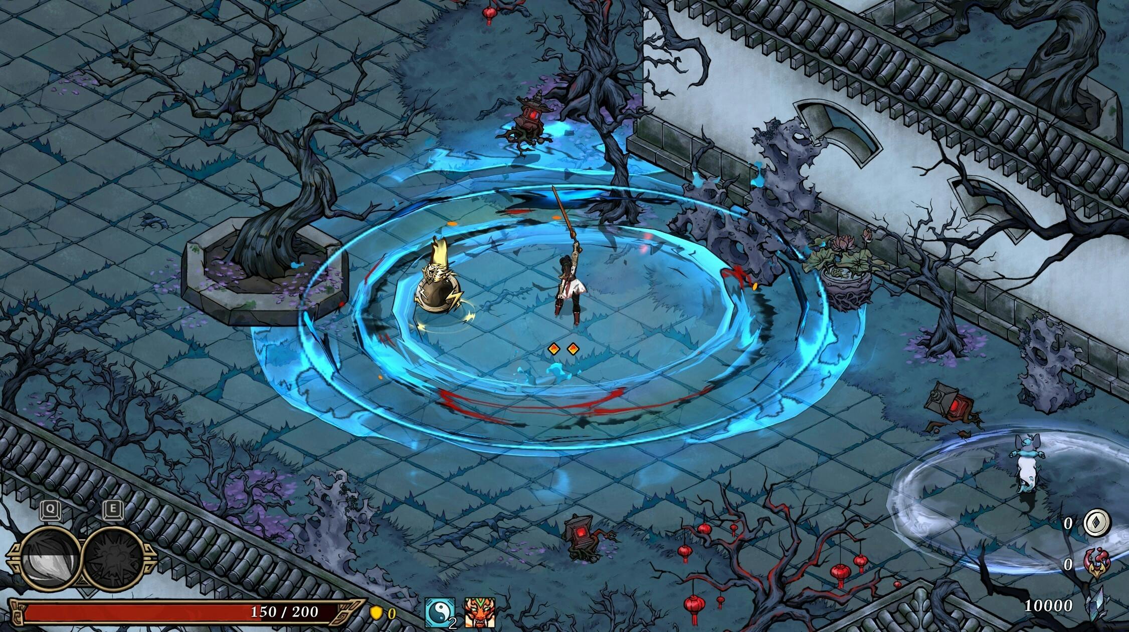 水墨风格游戏场景