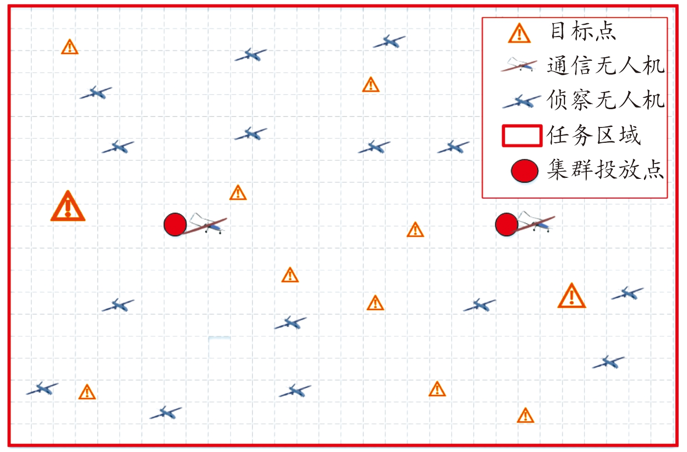 Stealth drone autonomous path planning visualization