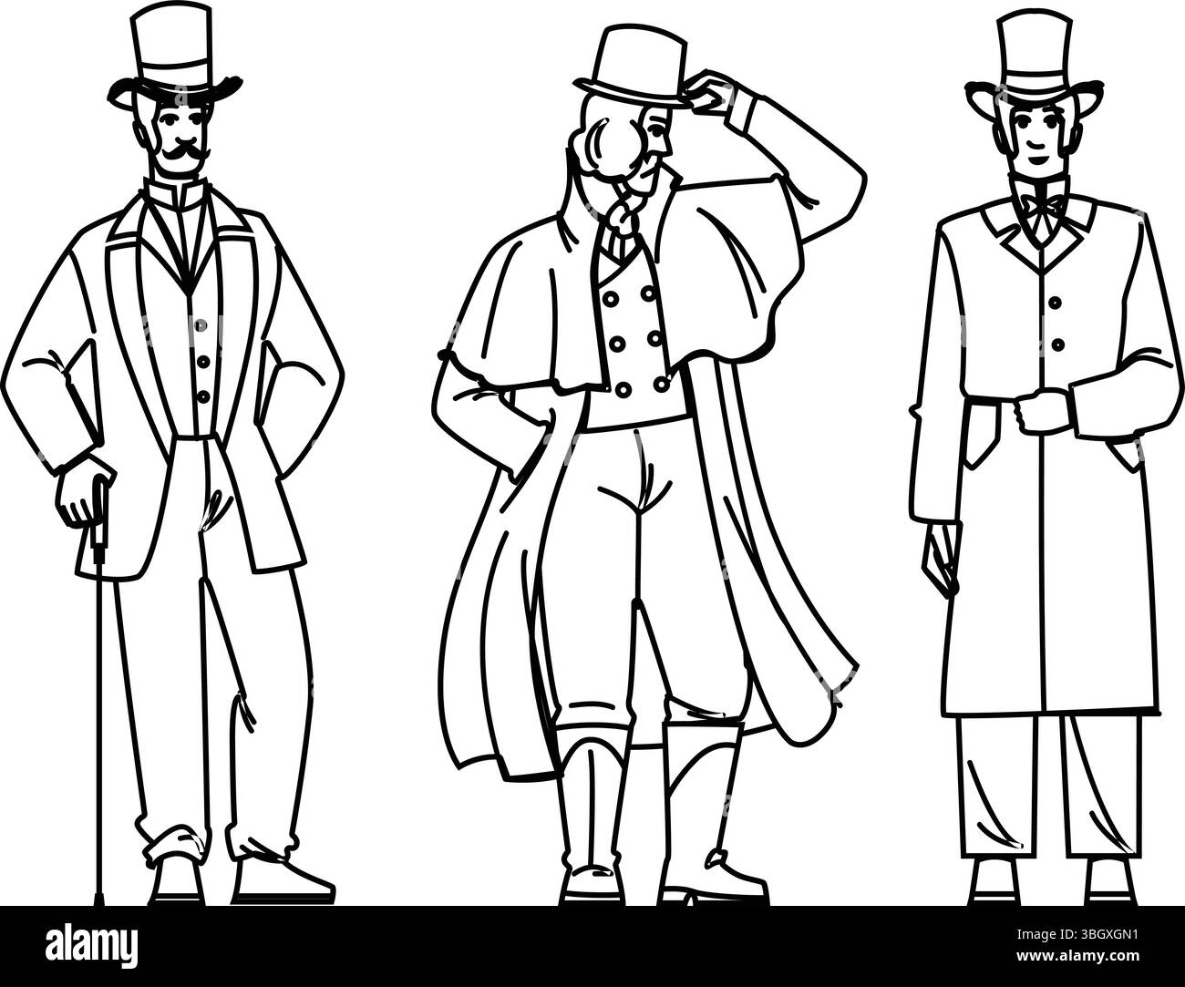 Spats illustration Black and White Stock Photos & Images - Alamy
