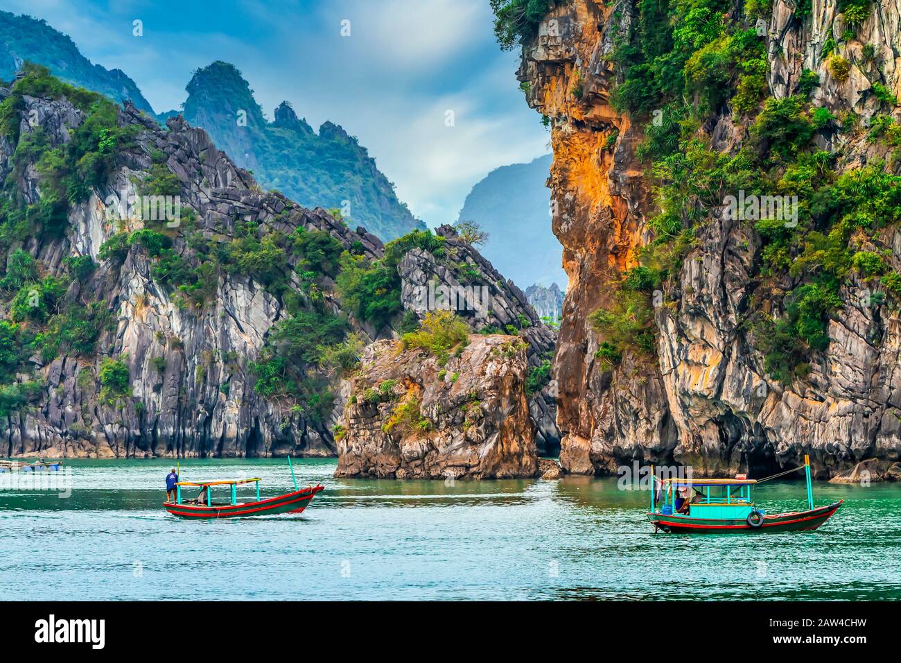 Ha Long Bay Limestone Karsts