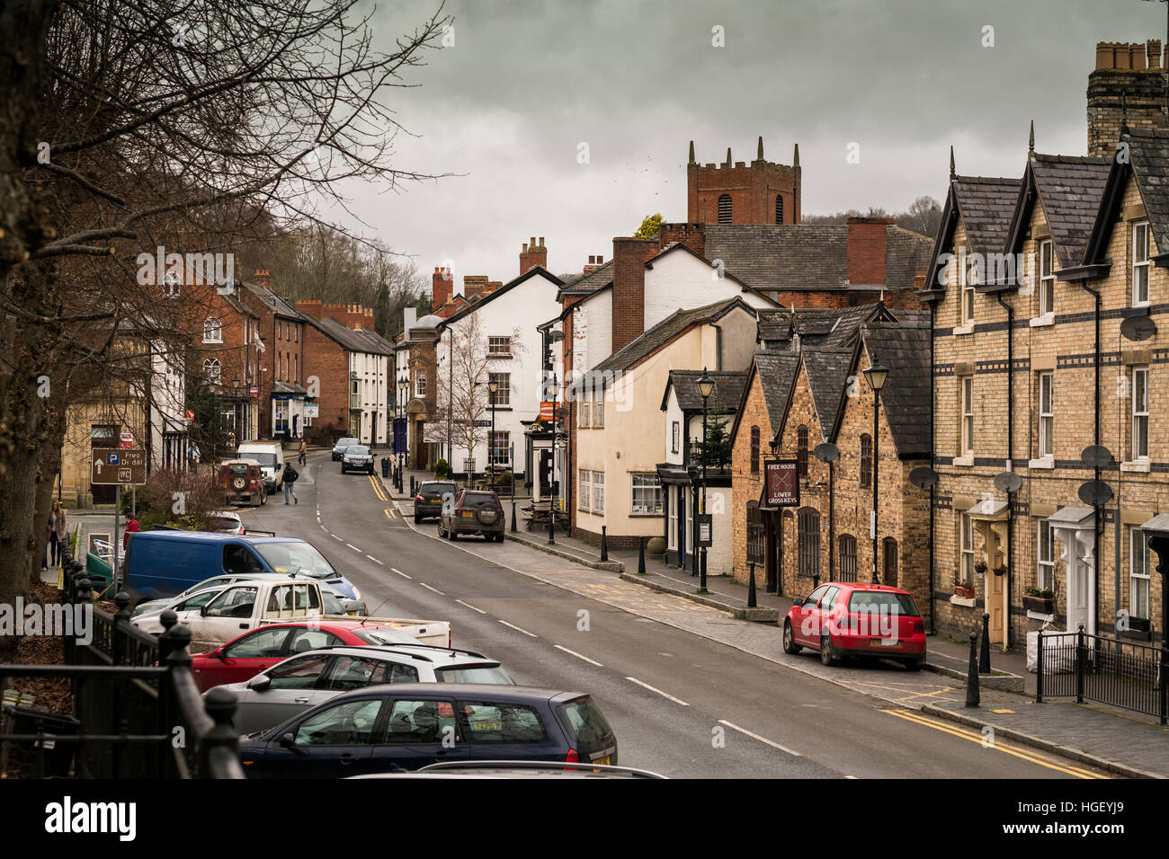 Village life in rural Powys