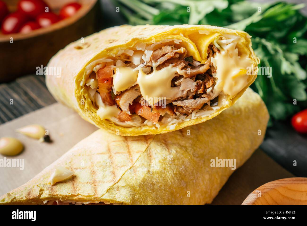 Cheese Shawarma