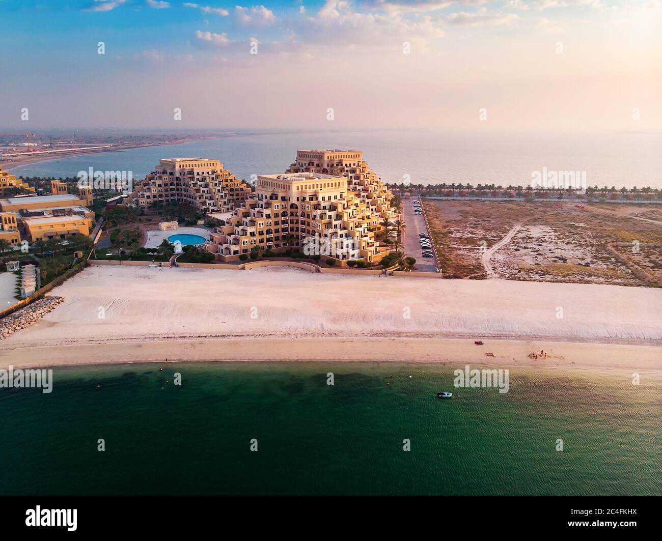 Luxury beach resort