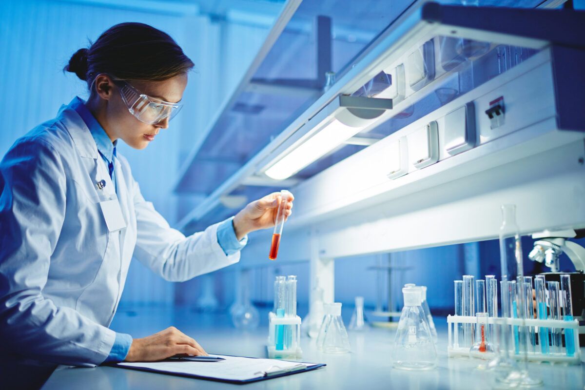 Quality testing lab