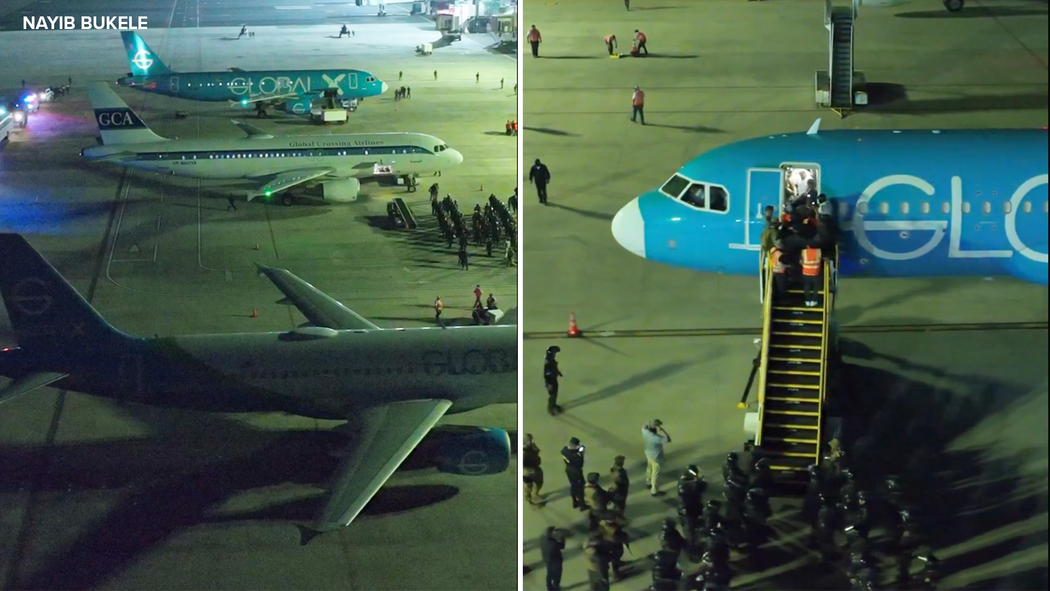 Deportation flights to El Salvador