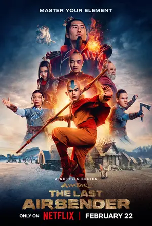 Avatar: The Last Airbender Netflix Live Action Poster 2024