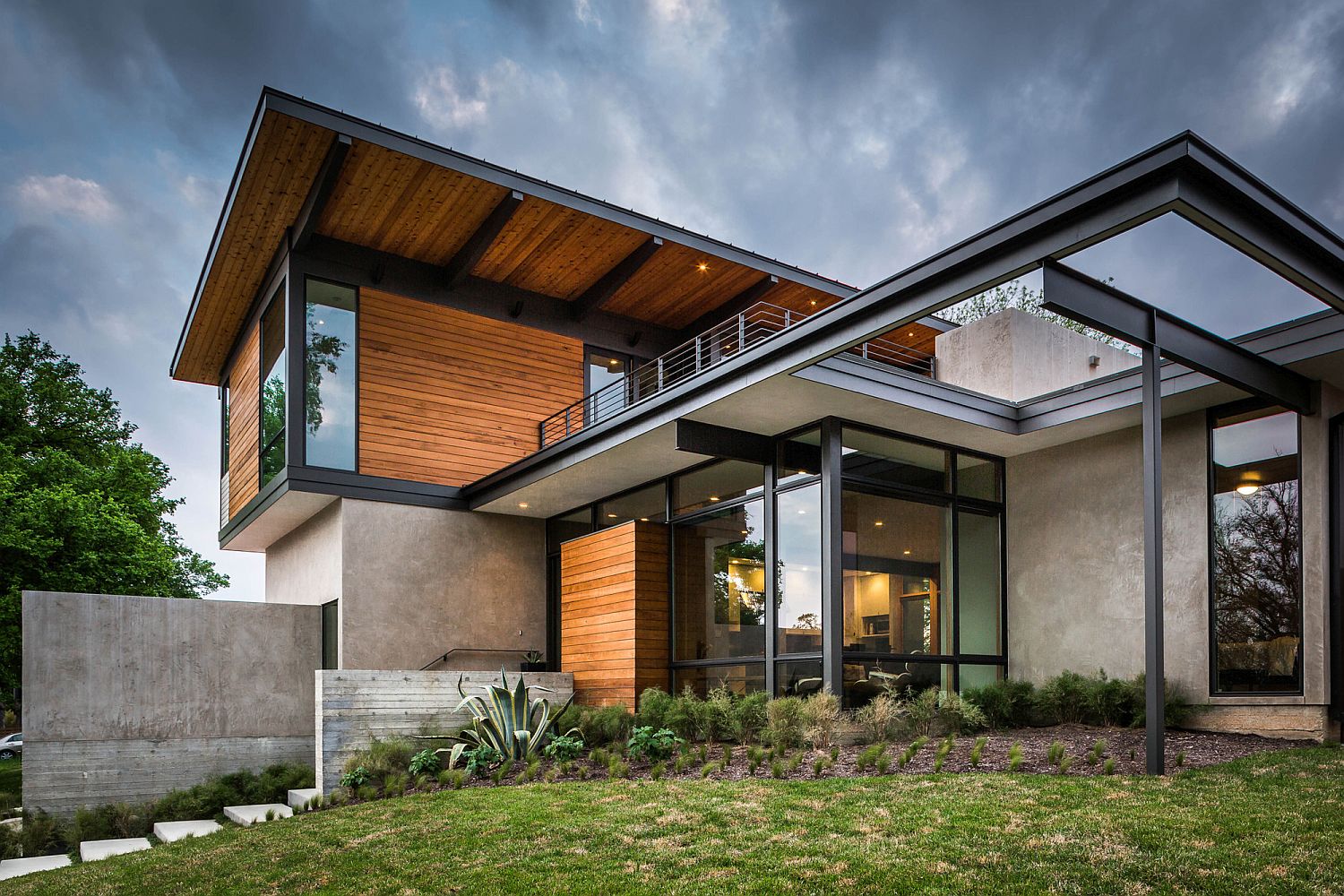 Multi-Level Hilltop Residence