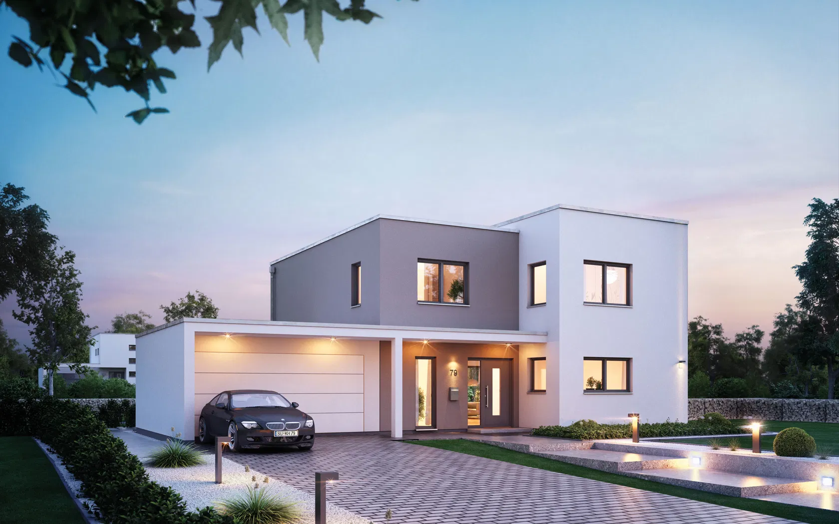 Modernes Einfamilienhaus