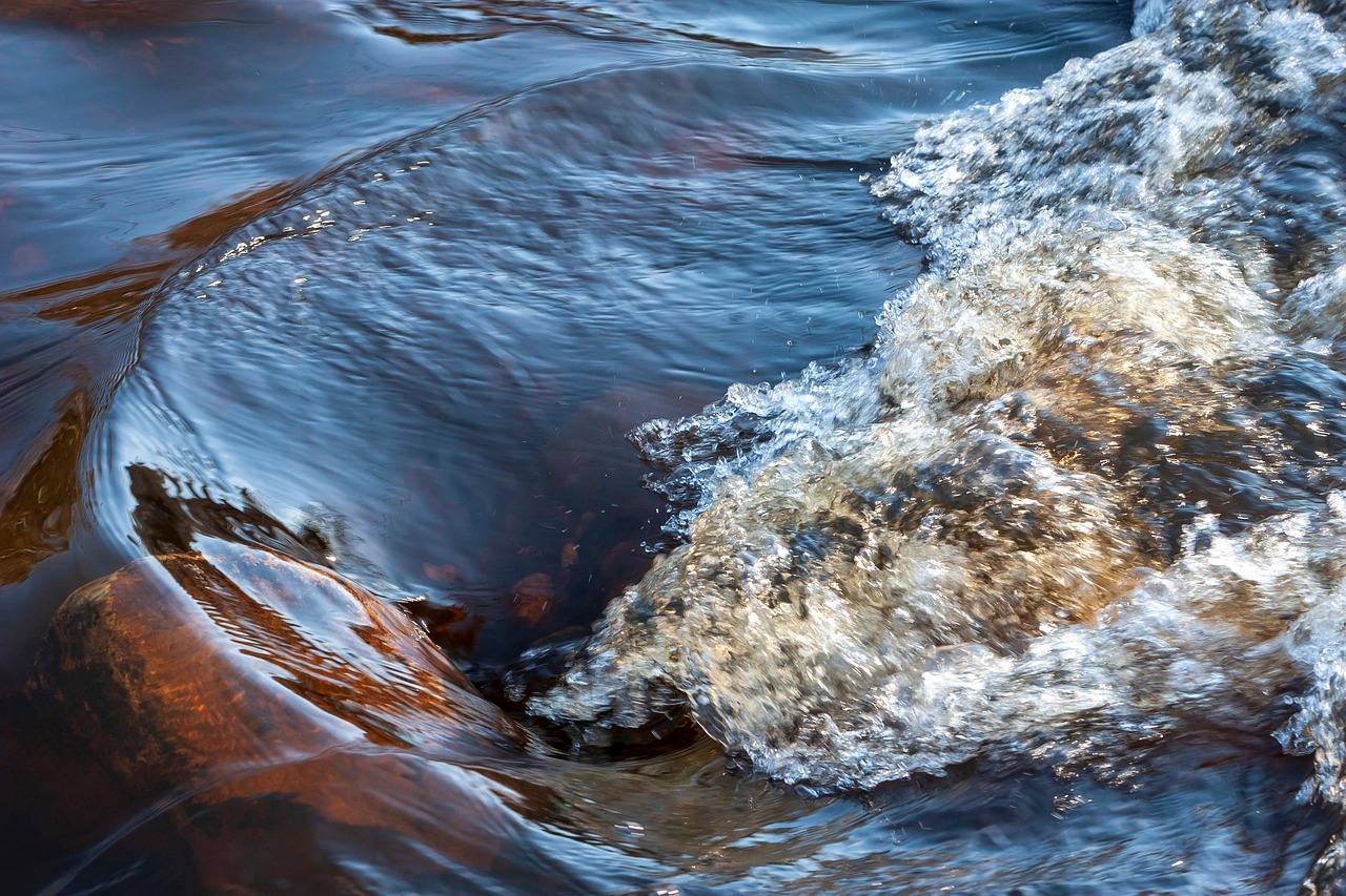River Water Swirl