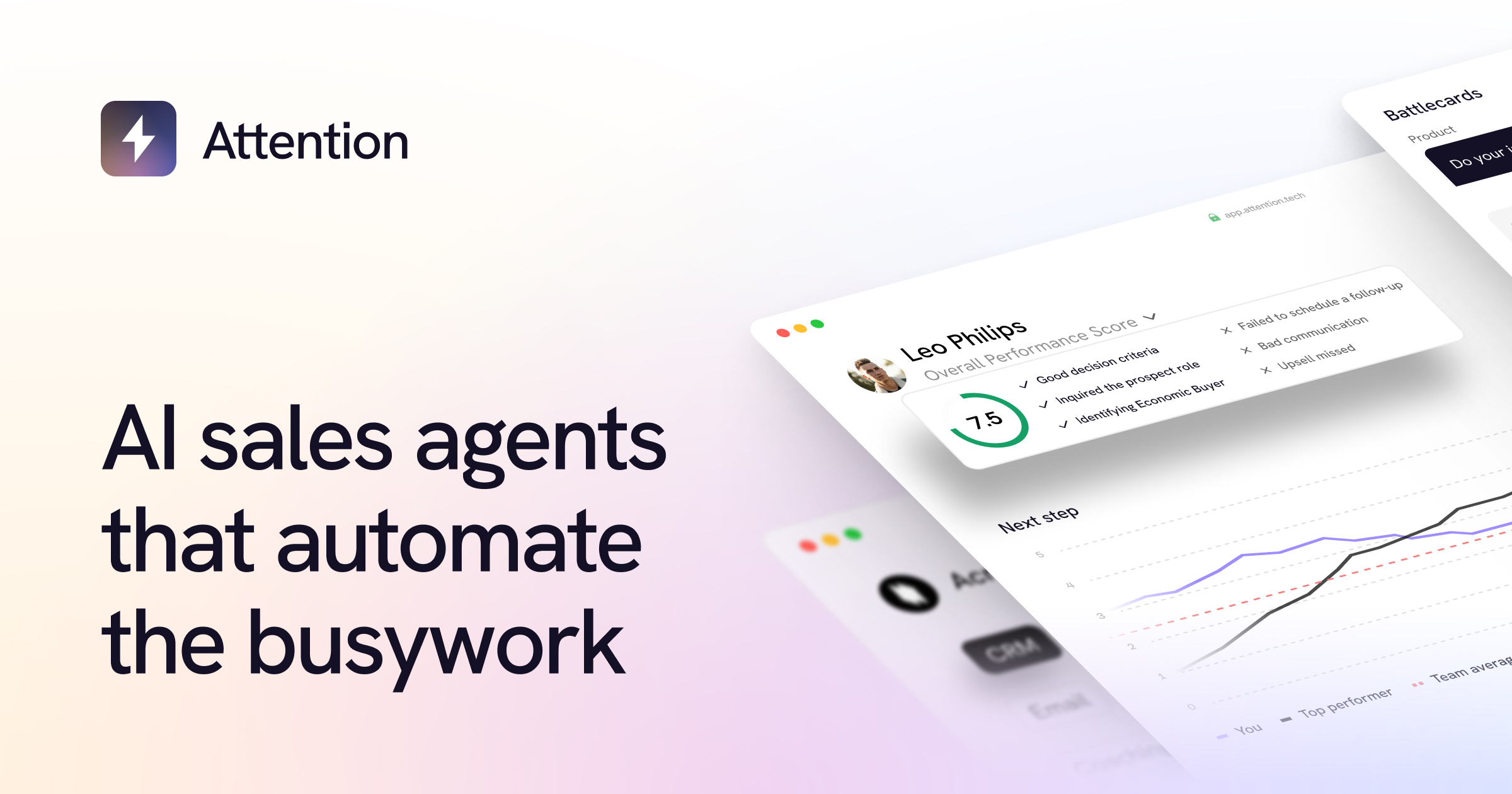 Attention AI Homepage