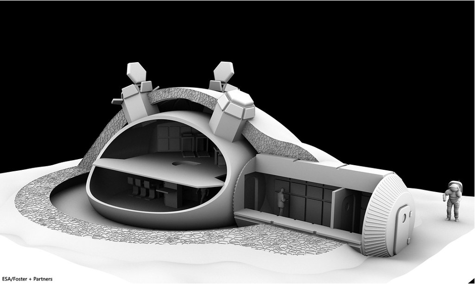Foster Lunar Base Study