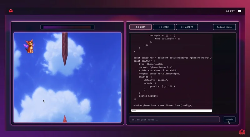 Rosebud AI Interface