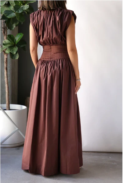 Esse Studios Women's Directional Pleat Dress