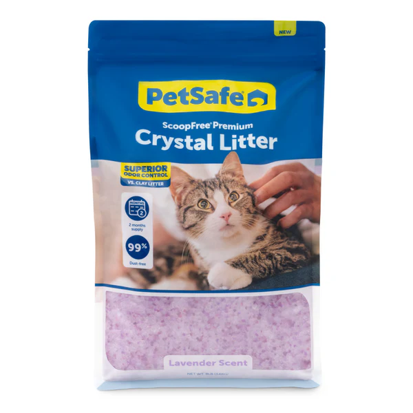PetSafe ScoopFree Premium Crystal Cat Litter, 2-Pack