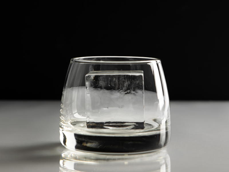 HULK - Crystal Clear Square Ice Cube by ICE-91