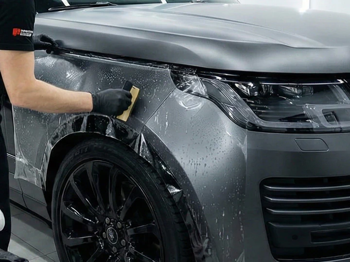 Matte paint protection film