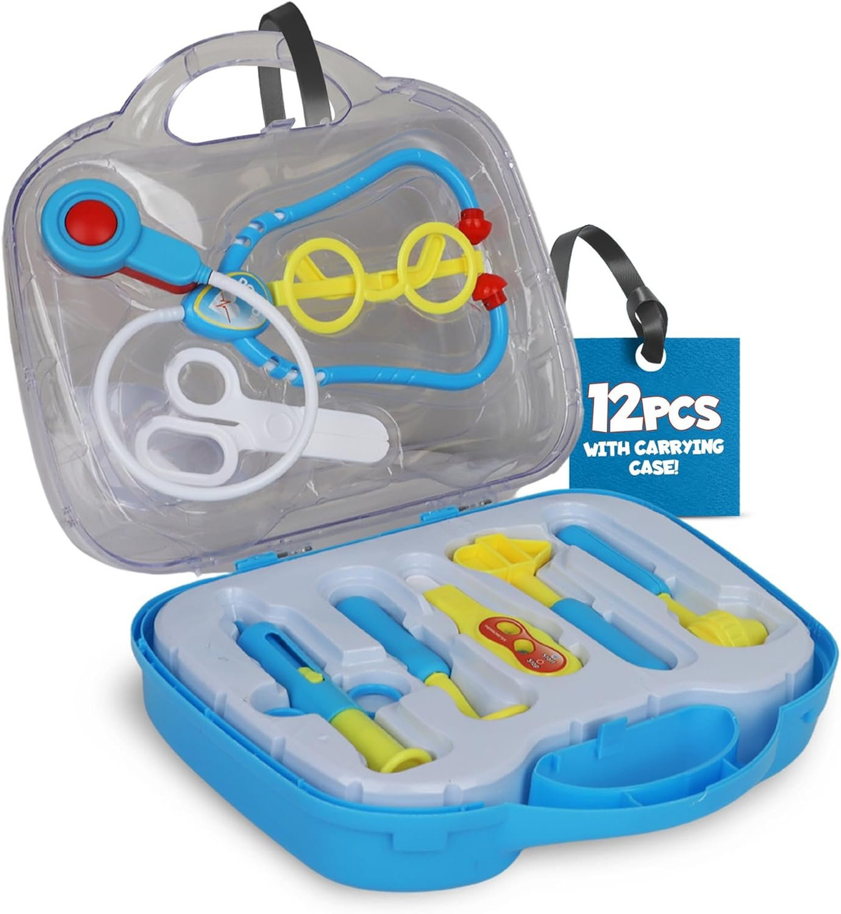 Tiny Land Wooden Doctor Kit for Kids Pretend Play
