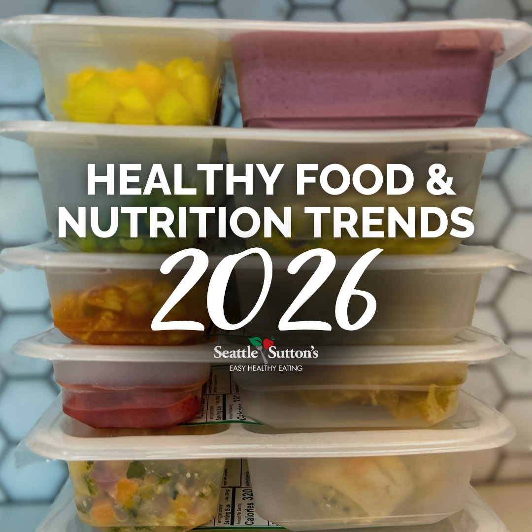 2026 Healthy Food and Nutrition Trends colorful display