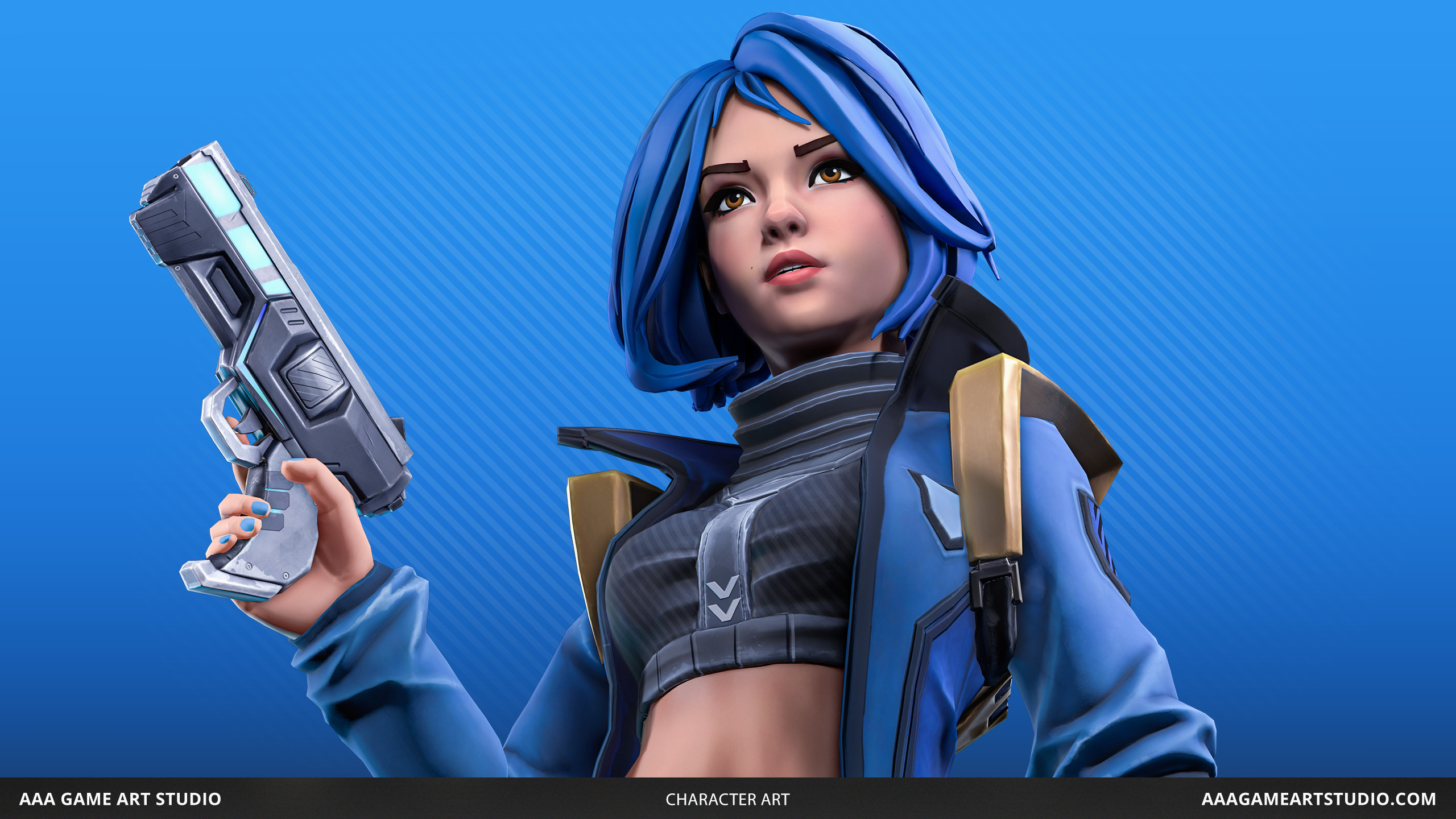 Stylized Character Background