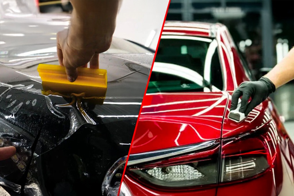 Ceramic coating and PPF application