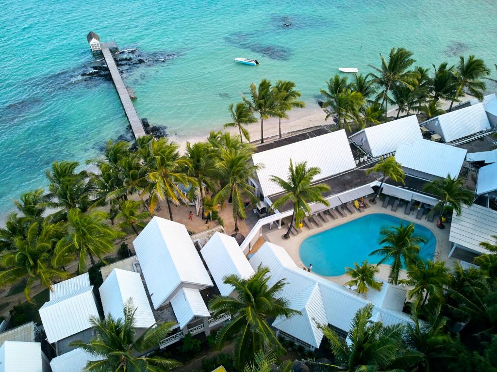 Mauritius tropical beach resort