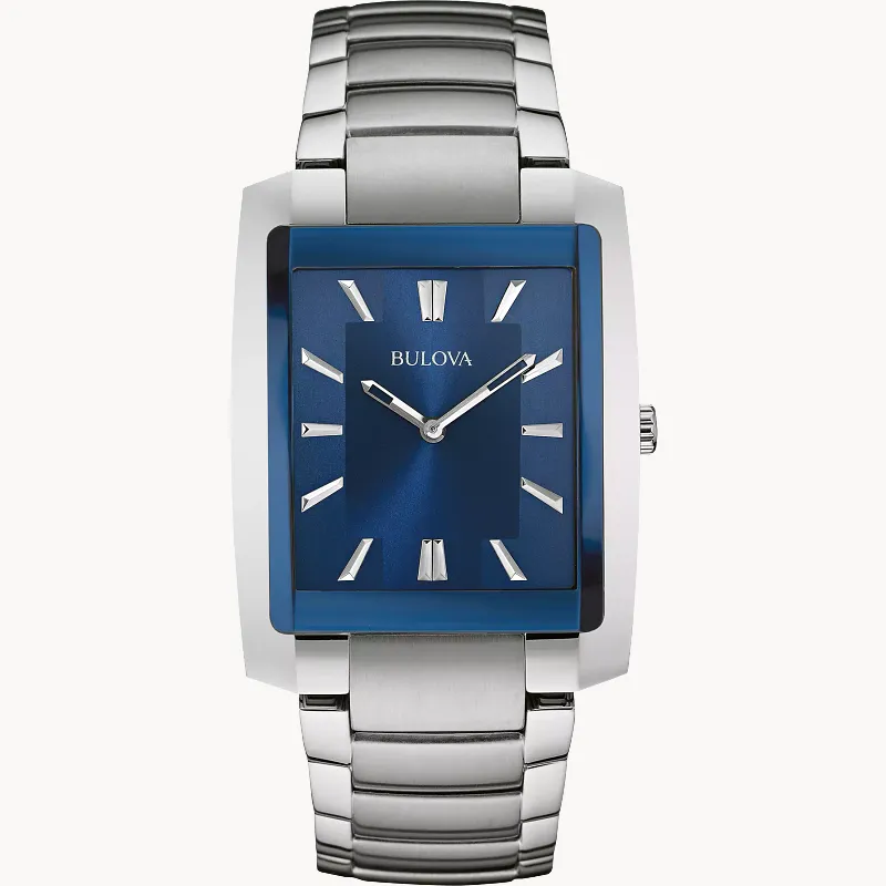 Bulova Men's Rectangle Dial Watch