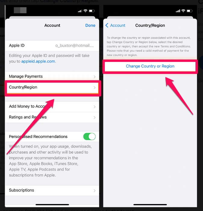 iPhone更改国家或地区操作步骤