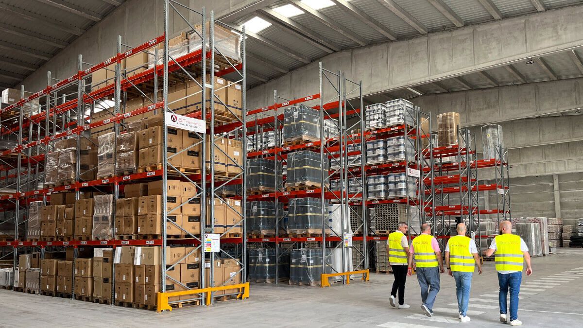 Almacén de materiales de construcción