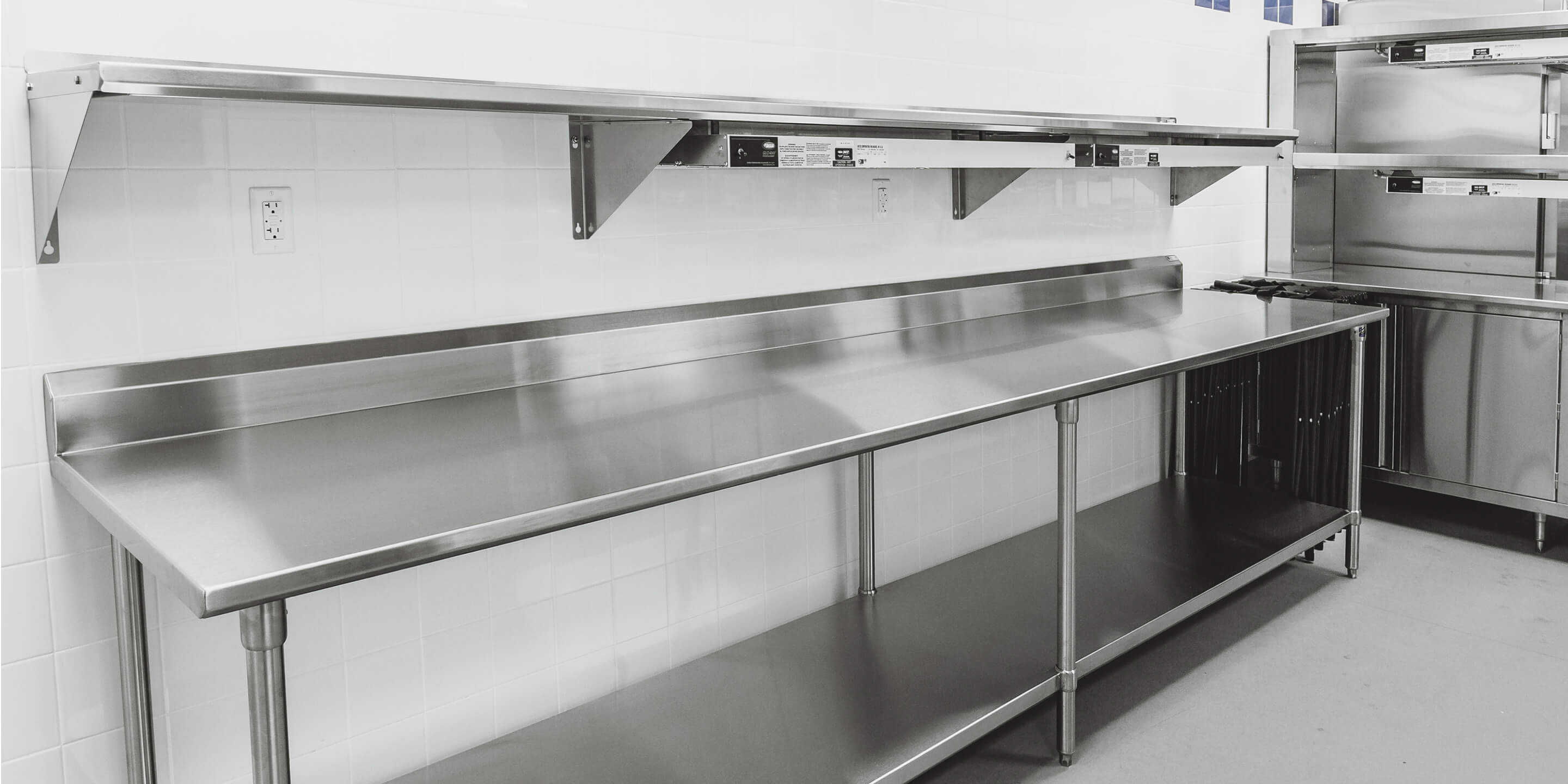Kitchen Stainless - Work Table Setup